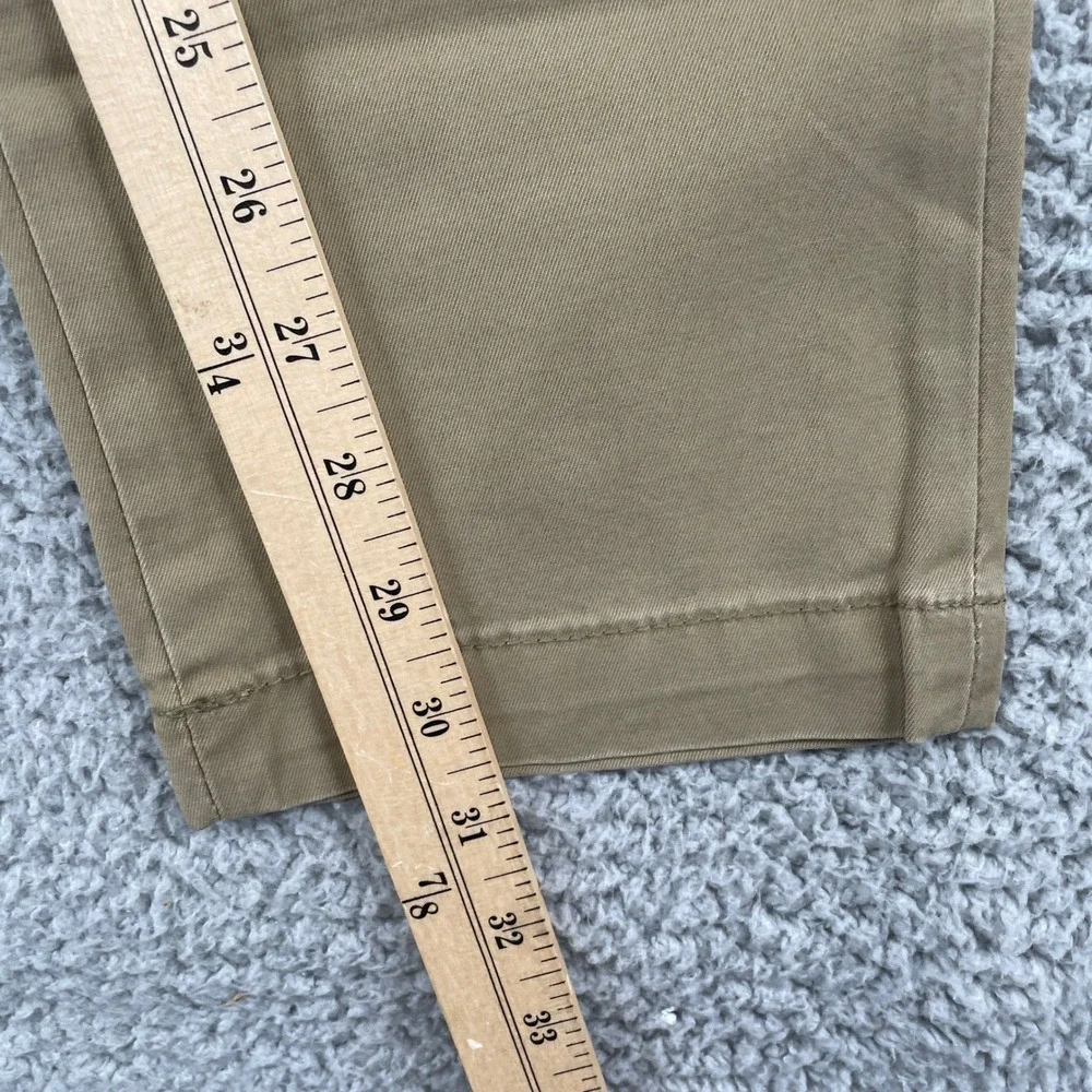Banana Republic Chino Mens 31x32 Tan Lived-In Chino Athletic Fit Tapered Stretch